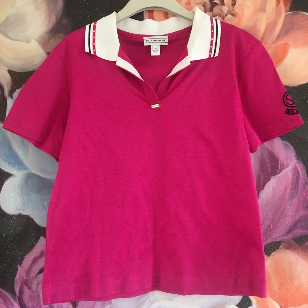 🏌🏻‍♀️ Vintage St. John Sport Polo